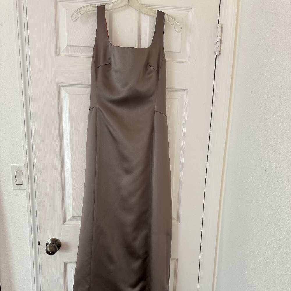 Vera Wang Champagne Dress with Shawl